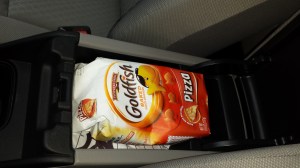 Goldfish compartment open